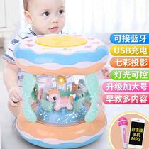 Children drum hand drum early education four-month baby