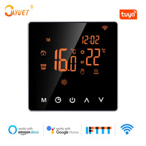 Factory direct sales Tuya smart WIFI LCD thermostat water floor heating wall-mounted furnace thermostat mobile APP control