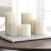 Cylindrical candle smokeless and odorless proposal birthday party Christmas hotel western restaurant church home smokeless wax table