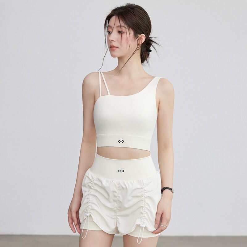 American Professional Yoga Wear Sports Bra for Women, High-Intensity Fitness Running Vest, All-In-One Waist-Cinching Pilates New Model