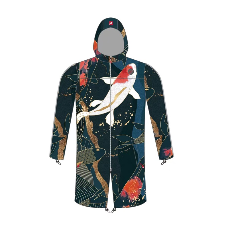 Rss Rocket Technology Parka Swimming Sports Training Waterproof Breathable Cold-Proof Parka Warm Coat Koi
