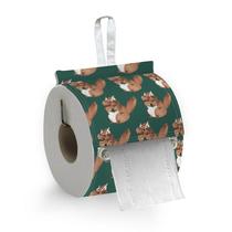 Matsuo animal pattern bathroom roll paper tissue box bathroom toilet paper hanging punch-free toilet paper storage