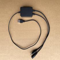 12CM fan water-cooled outdoor fan small 4Ppwm speed adjustable fan