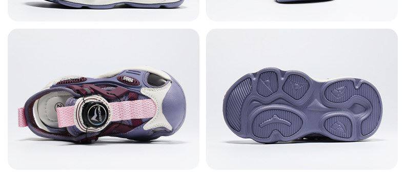 Children's Sandals for Boys 2026 Summer New Style Boys' Soft-Soled Non-Slip Wading Beach Shoes for Older Kidsren with Mesh Surface Sandals — 37