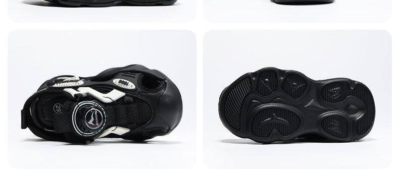 Children's Sandals for Boys 2026 Summer New Style Boys' Soft-Soled Non-Slip Wading Beach Shoes for Older Kidsren with Mesh Surface Sandals — 35