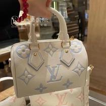 Fashion] Womens bag SPEEDY20 embossed cowhide hand-held shoulder crossbody bag new M4688