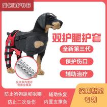 Dog patella dislocation fixed belt leg brace postoperative fracture auxiliary support joint cruciate ligament brace