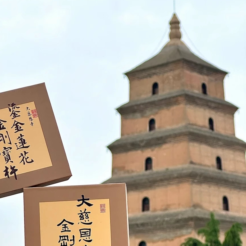 西安大雁塔慈恩广仁祈福