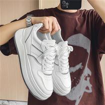 Summer popular Internet celebrity shoes for men ins fashion versatile student sneakers niche thick-soled sports shoes white shoes for men