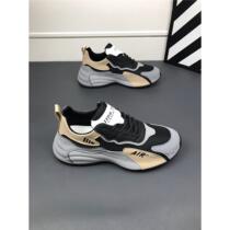 Summer new style mesh breathable fashion sports casual shoes versatile bag sole shoes increased thick sole dad shoes trendy mens shoes