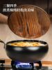 Fengdi Flat-Bottomed Non-Stick Pan, Large Iron Pan, Suitable for Gas Stoves and Induction Cookers, Small Frying Pan for Pancakes and Steak, Genuine Product