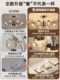 Junyu Vintage-Style Living Room Lamp 2026 New Retro Creative Persimmon Pendant Light High-End Main Light Zhongshan Lighting Fixtures