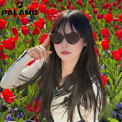 Palamo Cat-Eye Sunglasses for Women 2025 New Fashion High-End Sun Protection Uv Protection Driving Sunglasses