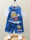 French Badnut Boys' Short-Sleeved Suit 2026 Summer New Children's Ultraman Light-Up Two-Piece Set