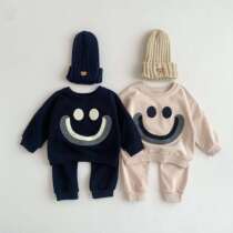 Ins Baby Suit Spring and Autumn Cartoon Baby Boys and Girls