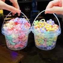 Childrens rubber band cute baby tying little chirp does not hurt hair good elasticity elastic band girls hair accessory thumb hair band