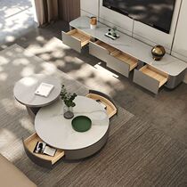 TV cabinet coffee table living room floor storage cabinet creative living room home