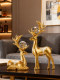 A Deer Brings Wealth Wine Cabinet Decoration Ornament for Living Room 2026 New Model Light Luxury High-End Entrance Hall New Chinese Style Housewarming New Home