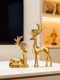 A Deer Brings Wealth Wine Cabinet Decoration Ornament for Living Room 2026 New Model Light Luxury High-End Entrance Hall New Chinese Style Housewarming New Home
