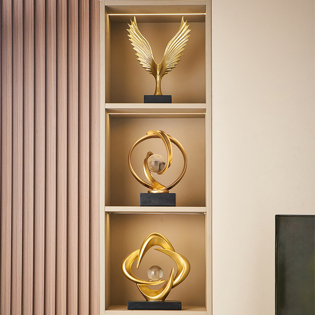 Shilairun Ornaments Living Room Accessible Luxury Classy Tv Cabinet Wine Cabinet Decoration Office Classy Elegant Classy