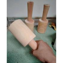 Solid wood hammer wooden mallet log hammer kitchen knife hammer bacon hammer stick chicken hammer conjoined hammer one-piece hardwood tool hammer