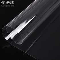 70# transparent plastic paper flower shop supplies waterproof paper packaging material cellophane apple flower packaging
