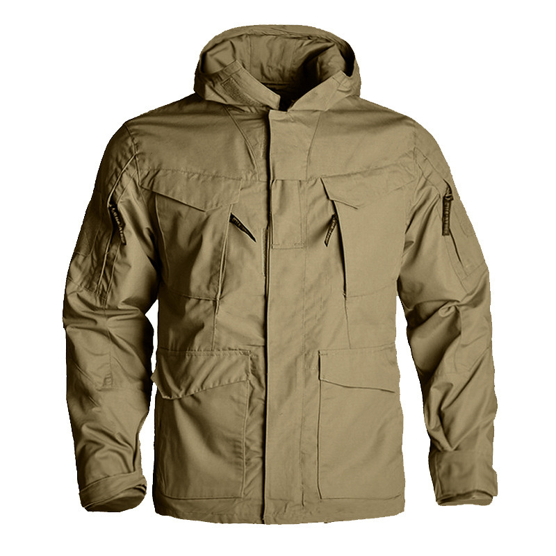 Hanye M65 Tactical Jacket Spring and Autumn Workwear Jacket Tactical Windbreaker