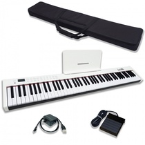 WERSI Portable Electronic Piano 88 Keys with Bluetooth Built-in Dual Speakers BX-II Portable Electronic Piano