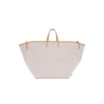 Dingxi Womens Casual Logo Detail Tote Bag
