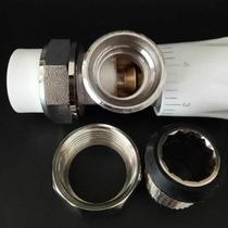 Small backpack radiator temperature control valve radiator radiator ppr temperature control valve aluminum plastic pipe temperature control angle valve straight valve