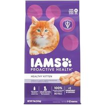 IAMS PROACTIVE HEALTH Healthy Kitten Dry Cat Food with Ch