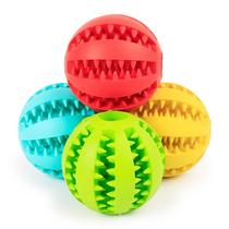 Pet Dog Toys Extra-tough Rubber Ball Toy Funny Interactive E