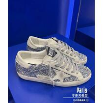 (Deposit) Gray Tailgate Womens Shoes Spring Silver Sequined Stars