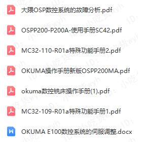 Okuma Cnc System Operation Programming, Maintenance, Alarm List, Special Functions, and Full Manual for the Series