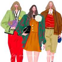 Light luxury bags place an order according to the number