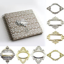 5pcs Set Retro Furniture Cabinet Drawer Box Case Iron Metal