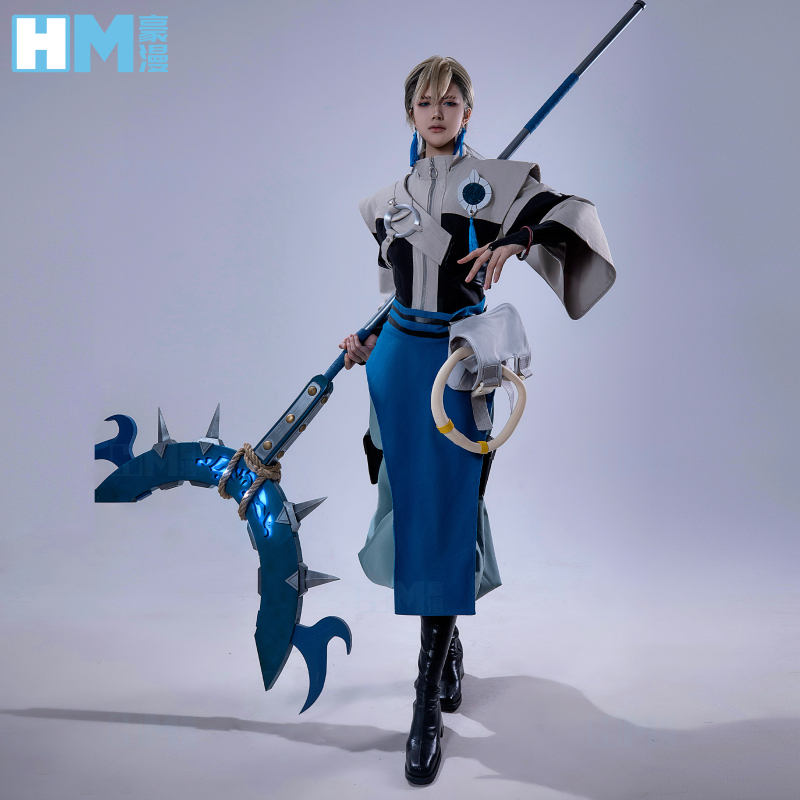 Haoman Feiyuan War Ghost Zankka Cosplay Costume Fabric Embroidery Craft Cosplay Male Anime Two-Dimensional Outfit