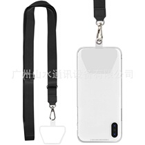 Cross-border hot-selling gasket telescopic mobile phone lanyard anti-lost and anti-fall hanging neck rope diagonally across the wrist mobile phone clip lanyard