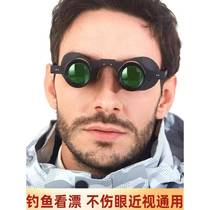 German fishing telescope special high-power high-definition eye lens wearable professional myopia drama concert
