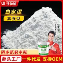 Waterpool waterproof material white cement quick-drying wall caulking repair bathroom tile household quick-drying cement