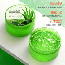 Bisutang Curaçao Aloe Vera Gel Refreshing Moisturizing Oil Control Gel After-sun Repair Moisturizing Skin Care for Men and Women