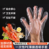 Disposable Gloves, Thickened Pe Type, Transparent Film Gloves, Food Grade, for Baking, Catering, Takeaway, Housework, Hand Protection, Wholesale