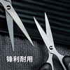 Small Scissors for Home Use, Large Children's Stationery, Office Mini Scissors, Student Stainless Steel Scissors for Paper Cutting