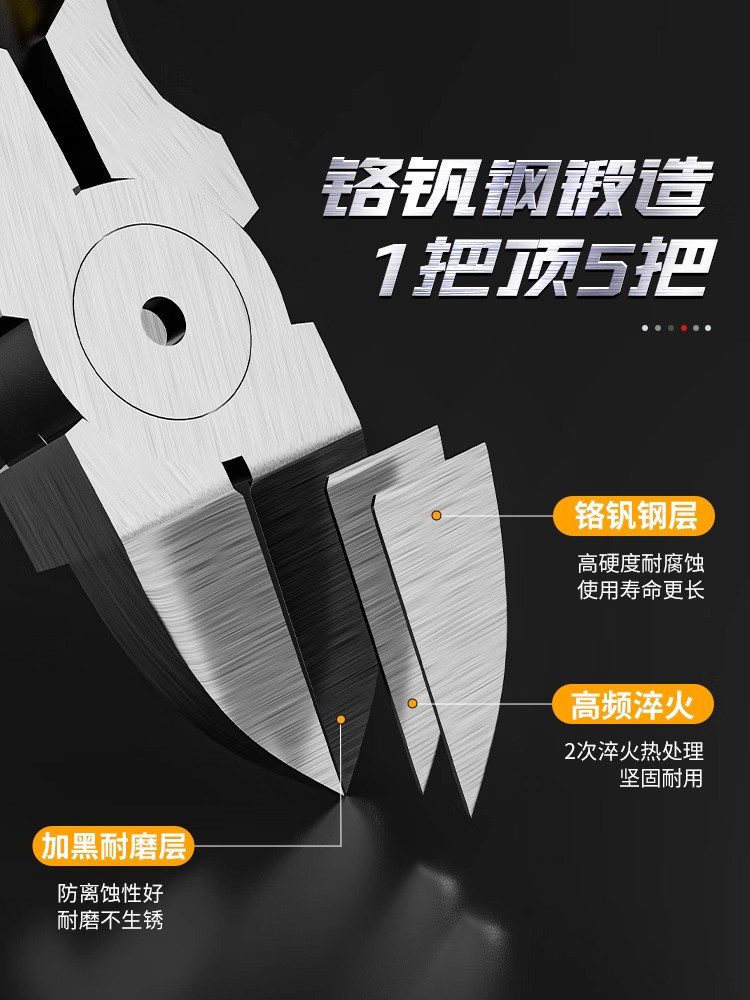 German Craftsmanship Hand Wire Cutters, Needle-Nose Pliers, Mini Manual Vise, Specialized Electrician Multi-Function Tool Set