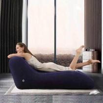 S-type couple lounge chair home inflatable sofa seat outdoor cushion car air bed lazy hotel swing chair