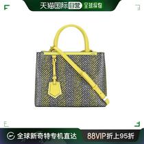 (Deposit) Fashion Big Brand] Straight Hair Womens Cowhide Logo Handbag Simple Fashion Trend 8BH253V9