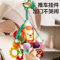 Pumping music baby toys 0 to 1 years old early education educational puzzle infants and newborns pumping paper to coax the baby artifact