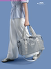 Travel Bag That Can Be Attached to a Trolley Case, Portable Carry-On with Additional Storage Luggage Bag, Lightweight Large-Capacity Handbag