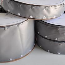 PC-148 Bundle diameter 40mm button type end with wire wrapping protective sleeve wire sleeve electric cloth cable wrapping management protection