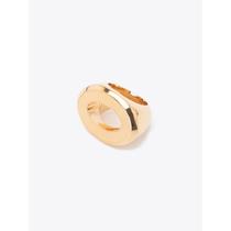New copper womens ring simple mens goods deposit of 100 gold yellow finger matching finger high-end gift small